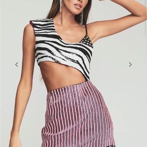 Retrofete sequin lulu